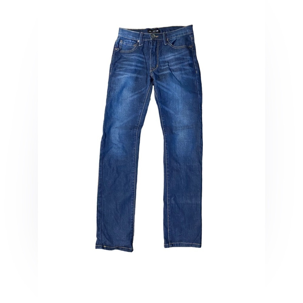 626 Denim Jeans Men's Size 28x32 Blue Cotton Blend Skinny Slim Western Cowboy